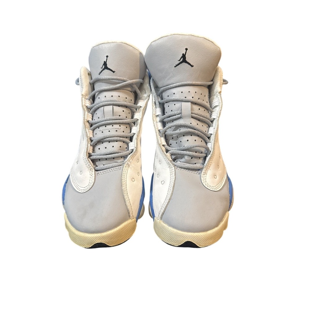 Air Jordan Retro 13 GG (Grade School) White Italy Blue 2017 Size 6 Y PRE OWNED